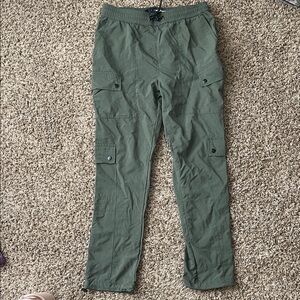 PacSun Olive Relaxed Cargo Pants